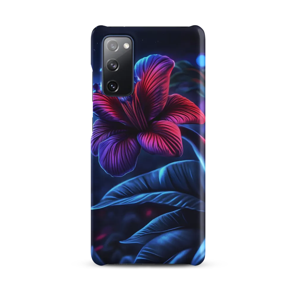 Illuminated Serenity: The Surreal Blossom
