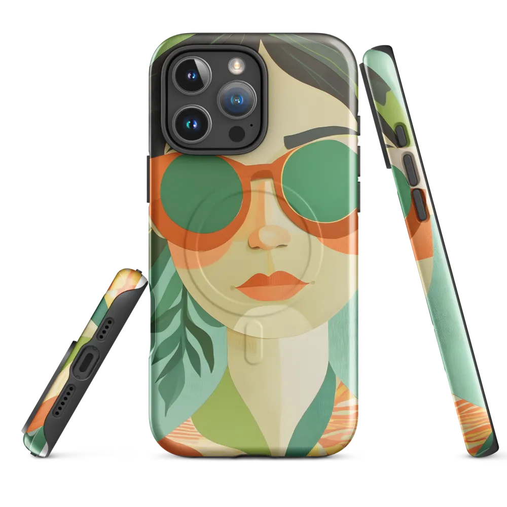 Bold Serenity: A Modern Portrait