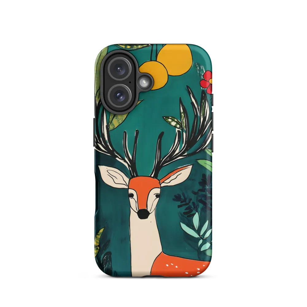 Nature's Embrace: The Majestic Deer | Phone Case |  16 | Tough Case | Matte