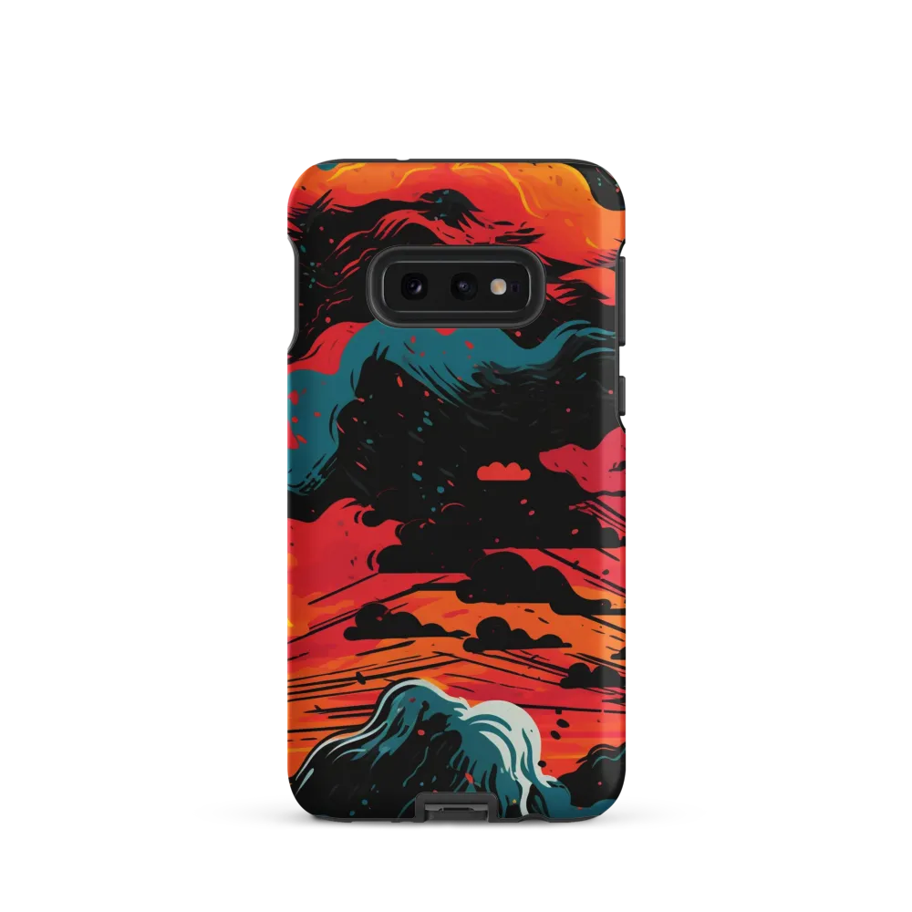 Ethereal Twilight: A Dramatic Landscape in Motion
