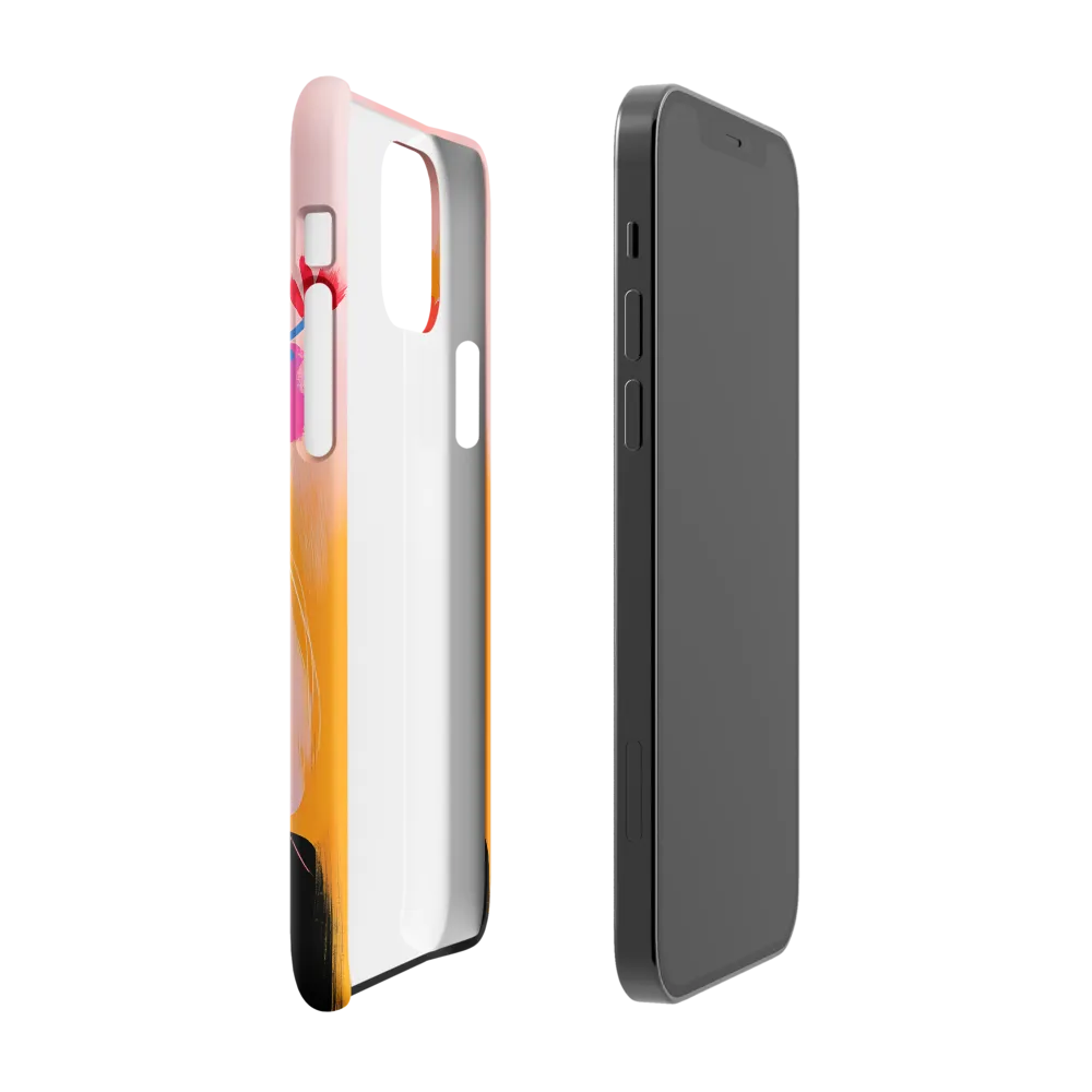 Floral Serenity | Phone Case |  12 Pro | Snap Case | Glossy