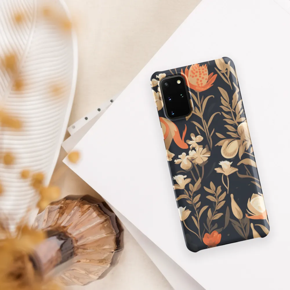 Floral Harmony: A Dance in the Dark