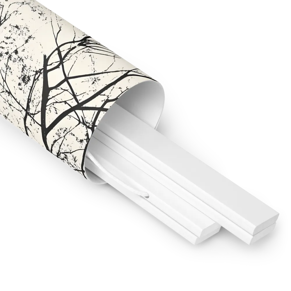 Whispers of Solitude | Poster With White Wood Hanger | 16″×20″