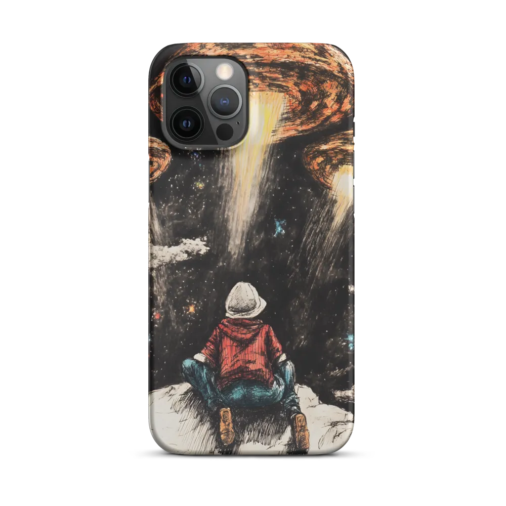 Gazing into the Unknown: A Child's Wonder in Space