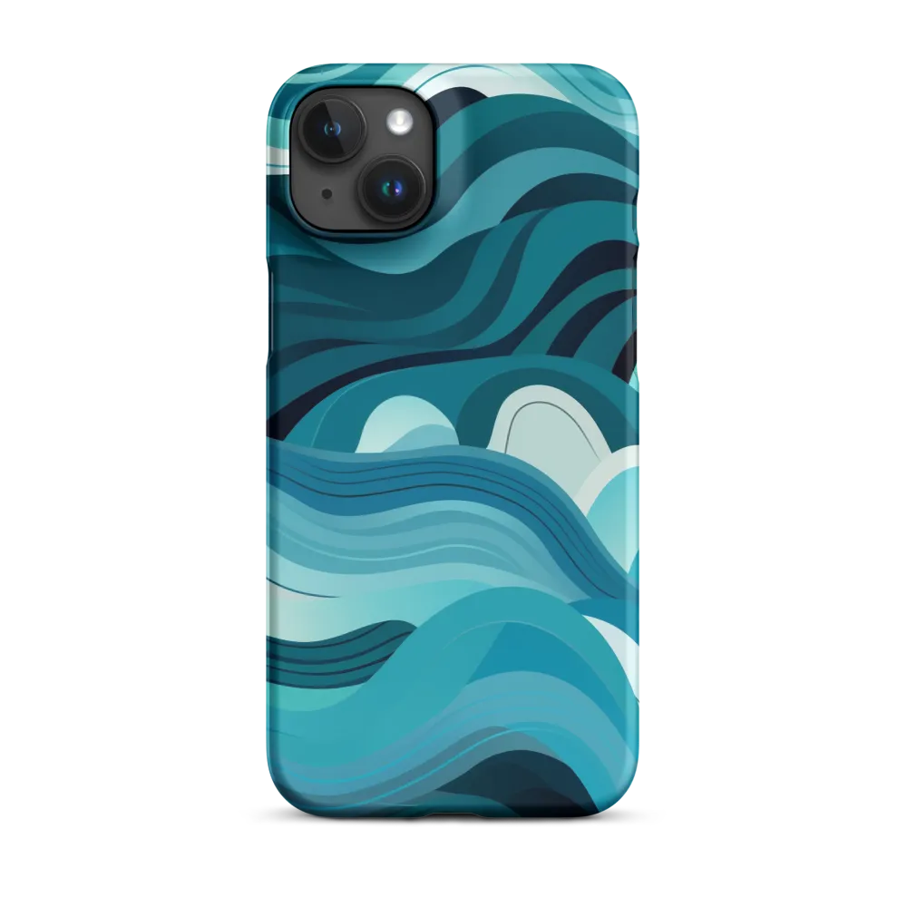 Ebb and Flow | Phone Case |  15 Plus | Snap Case | Matte