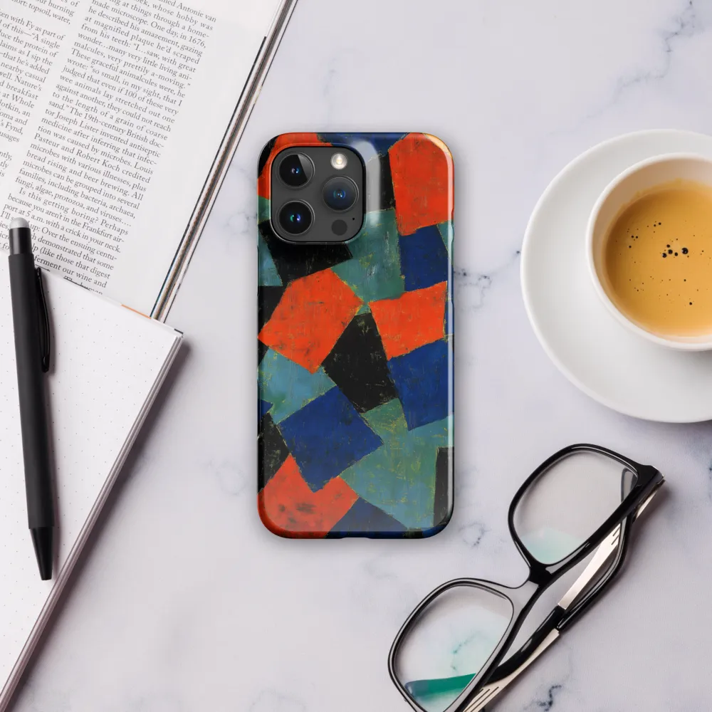 Dynamic Geometry in Color | Phone Case |  16 Pro Max | Snap Case | Glossy