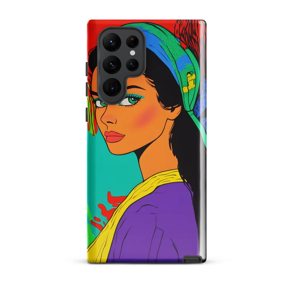Vibrant Elegance | Phone Case |  S22 Ultra | Tough Case | Glossy