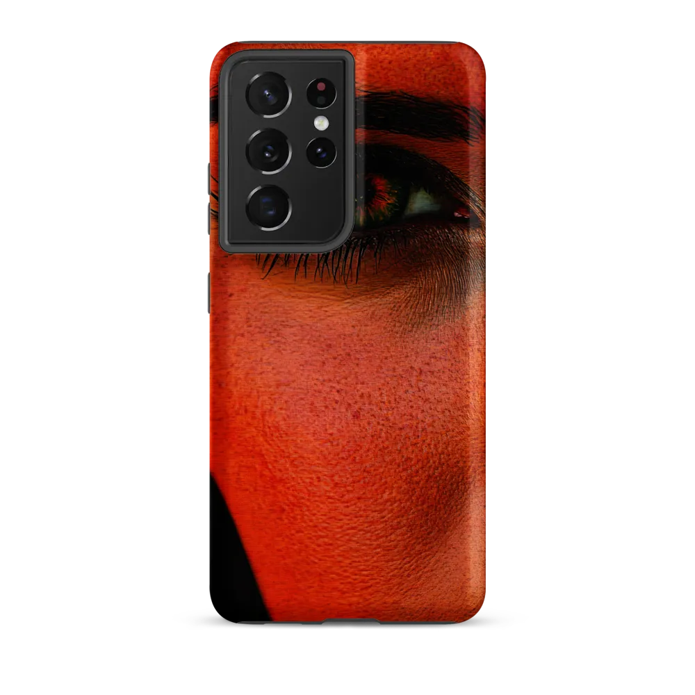 Gaze of Intensity | Phone Case |  S21 Ultra | Tough Case | Matte