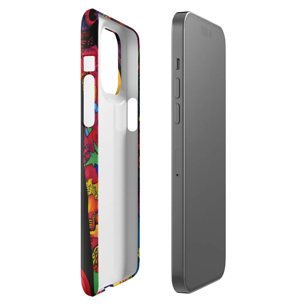 Ethereal Dreamscape in Vivid Colors | Phone Case |  14 Pro Max | Snap Case | Glossy