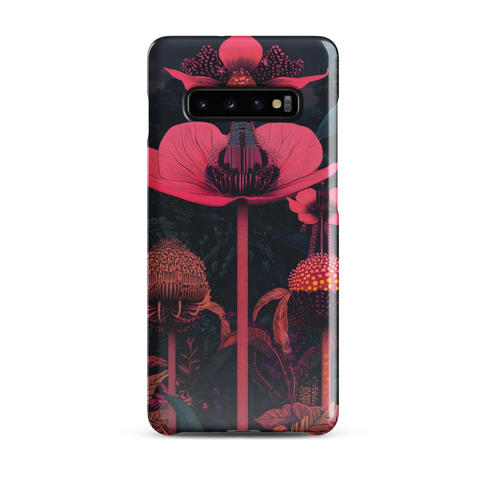 Mystical Flora in Surreal Bloom | Phone Case |  S10 Plus | Snap Case | Glossy