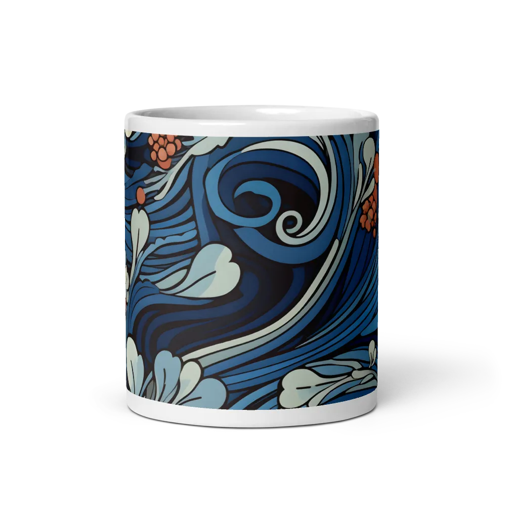 Nature's Elegance: An Oceanic Tapestry | Mugs | Multiple Sizes & Colors