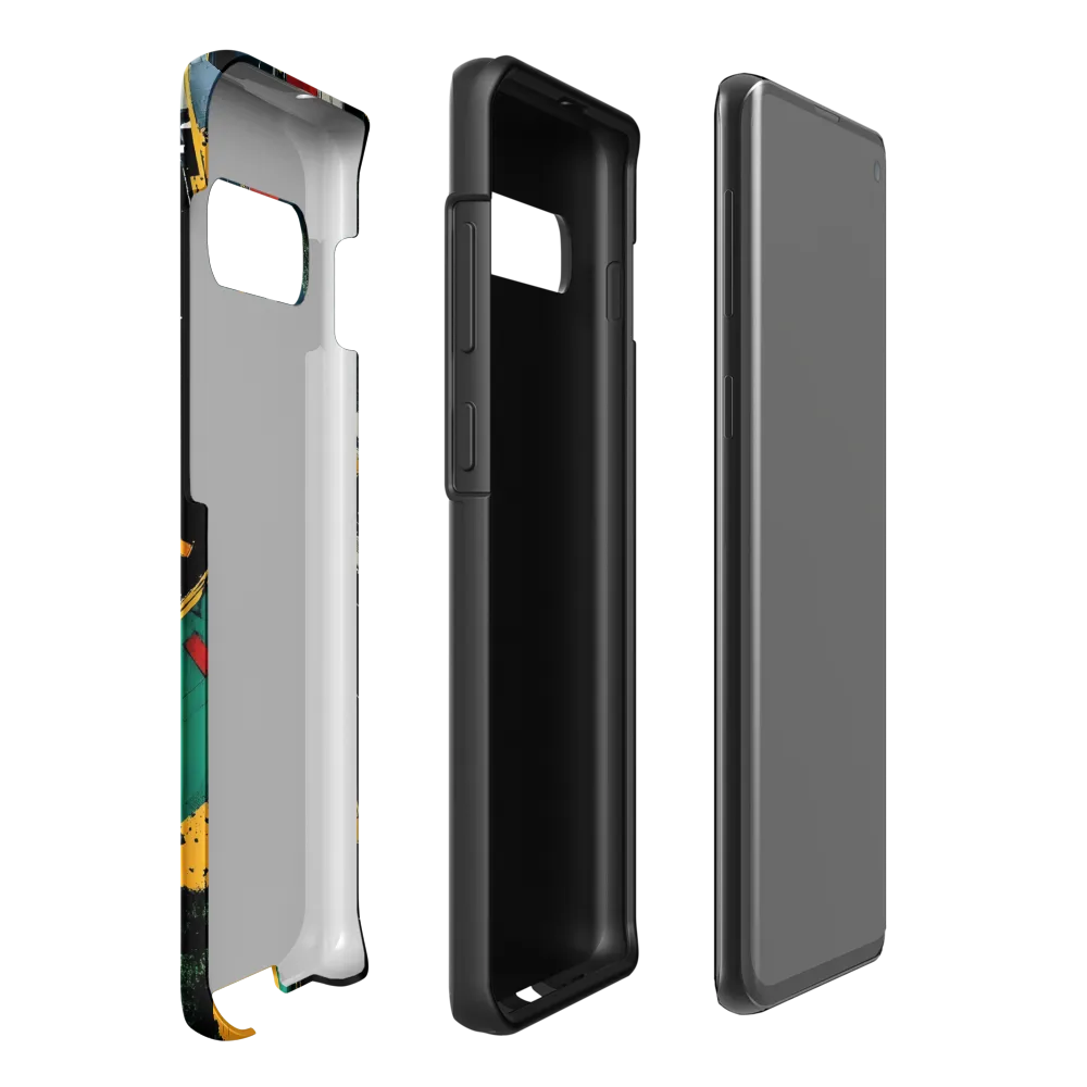 Urban Flow: Aerial Insights | Phone Case |  S10 Plus | Tough Case | Matte