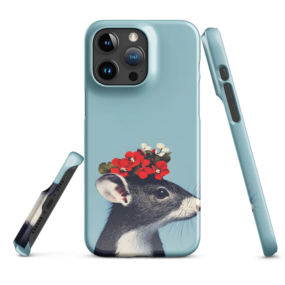 Whimsical Flora: A Mouse's Floral Crown