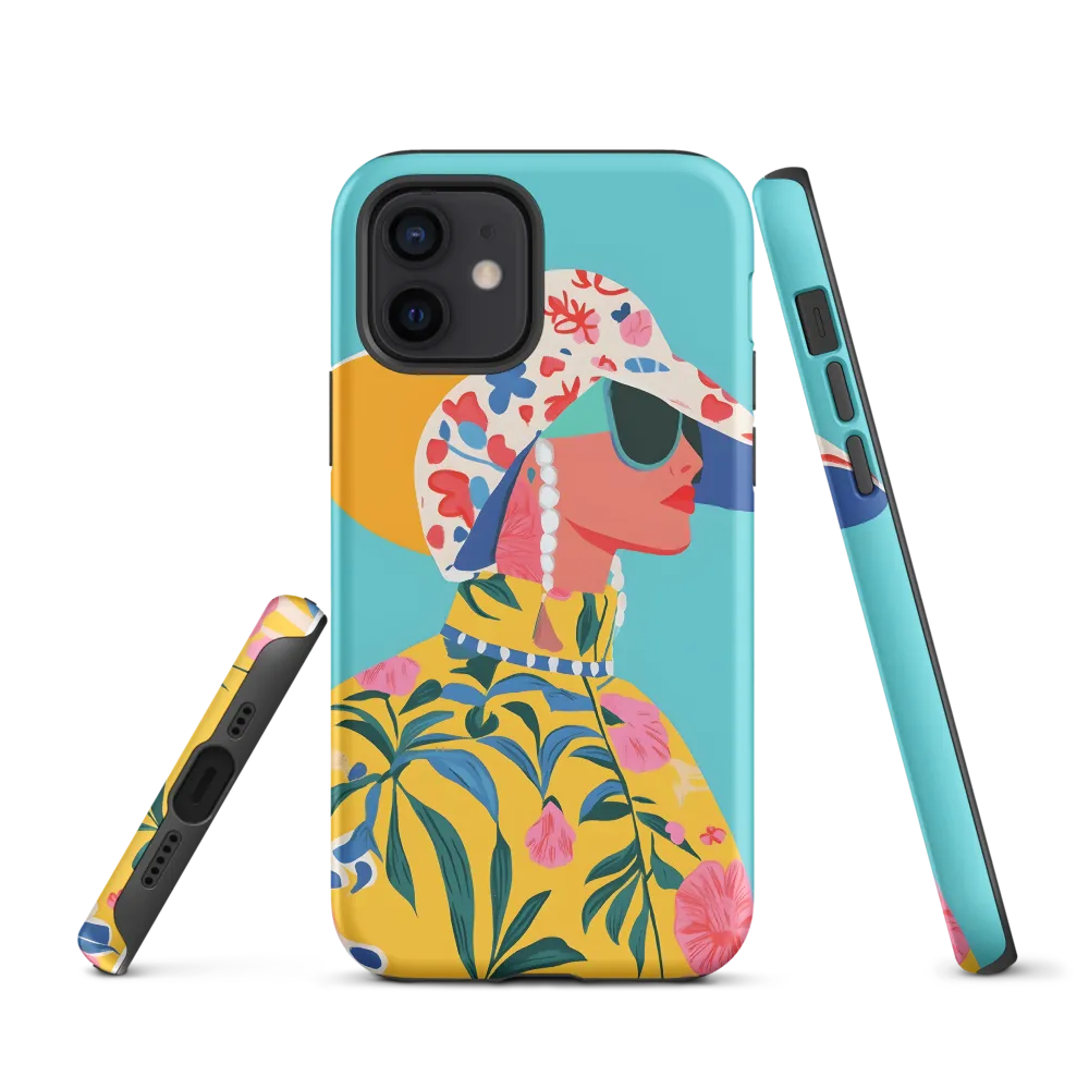 Tropical Confidence: A Fashion Portrait