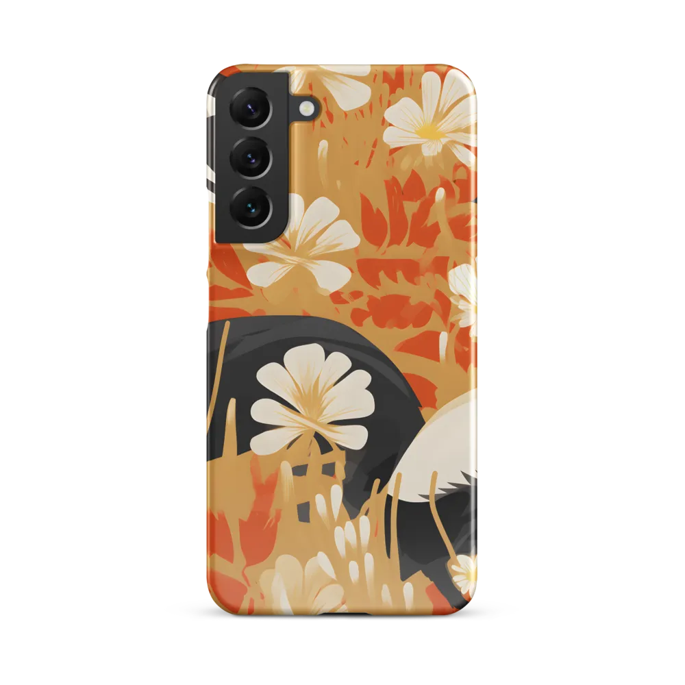 Whimsical Badgers in Bloom
