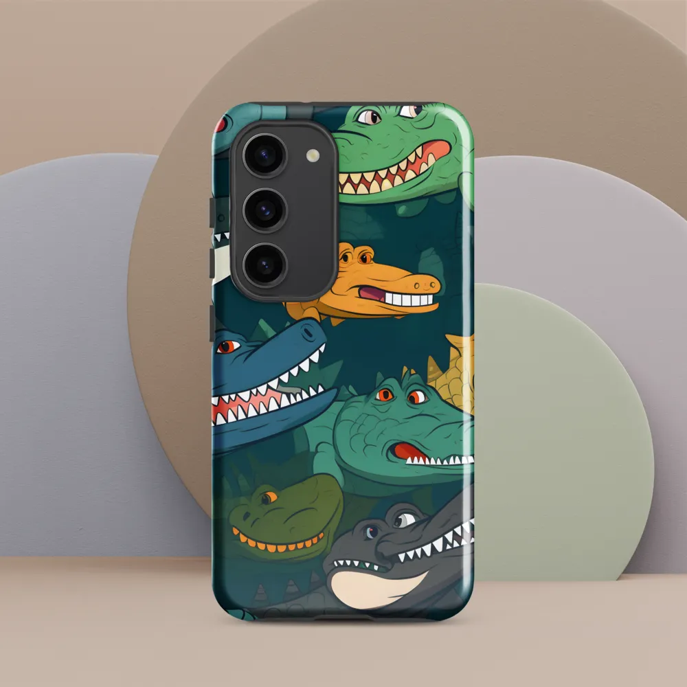 Cheerful Crocodilian Parade