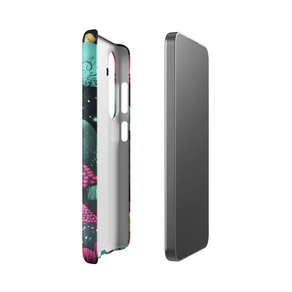 Whimsical Journey through Colorful Lands | Phone Case |  S24 | Snap Case | Matte