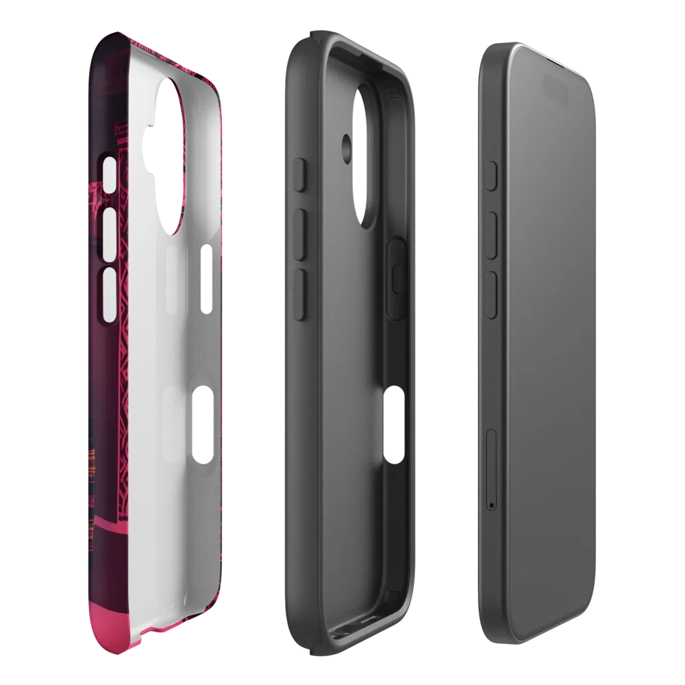 Harmony in Pink: A Cultural Reflection | Phone Case |  16 | Tough Case | Matte