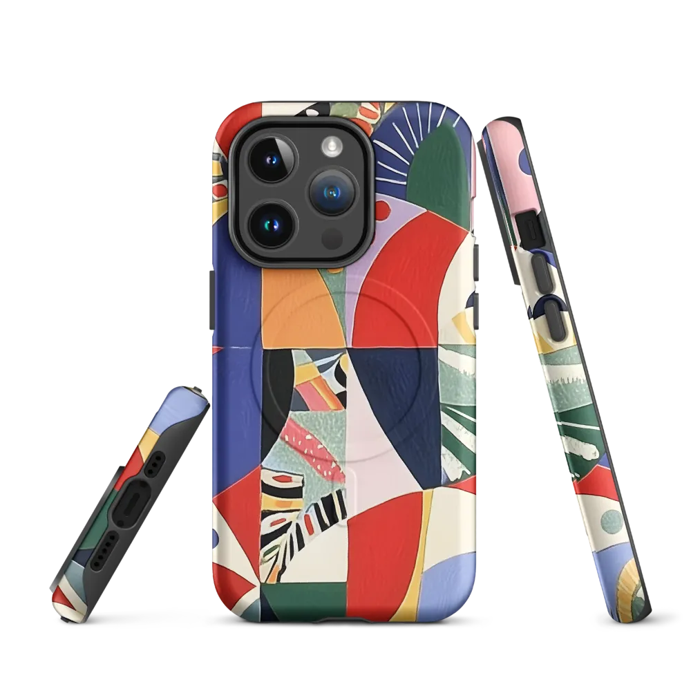 Dynamic Mosaic Symmetry | Phone Case |  14 Pro | MagSafe® Tough Case | Matte