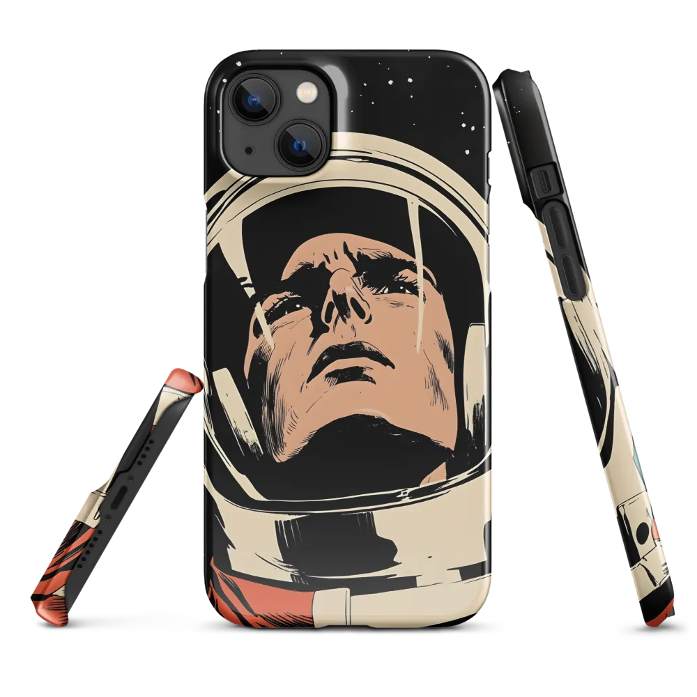 Gaze of the Astronaut | Phone Case |  14 Plus | Snap Case | Glossy
