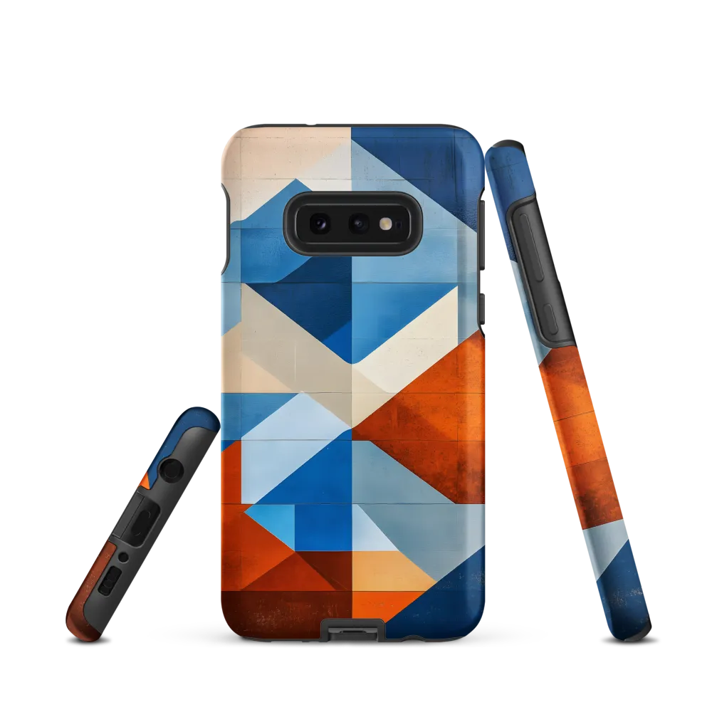 Geometric Harmony: A Vibrant Landscape