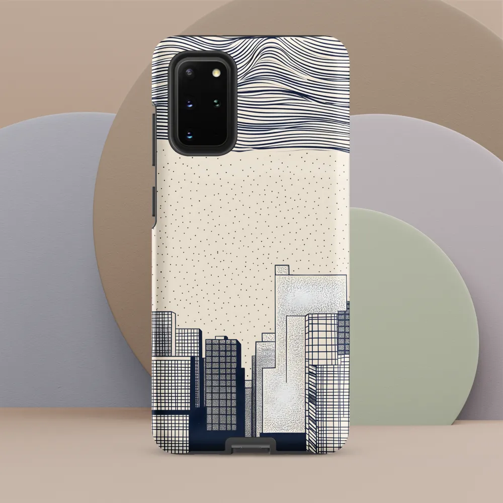 Urban Patterns: A Minimalist Skyline