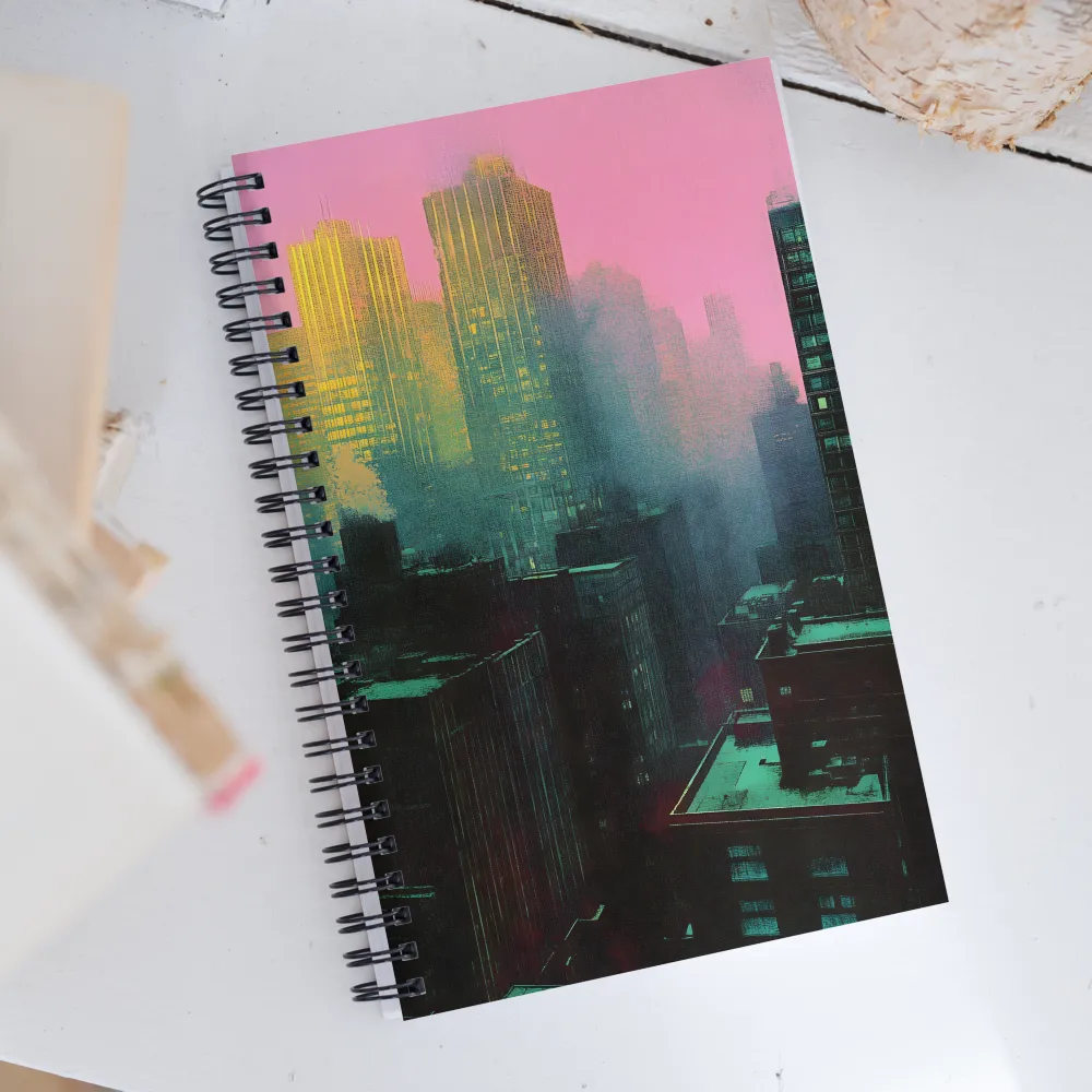 City in Twilight | Spiral Notebook