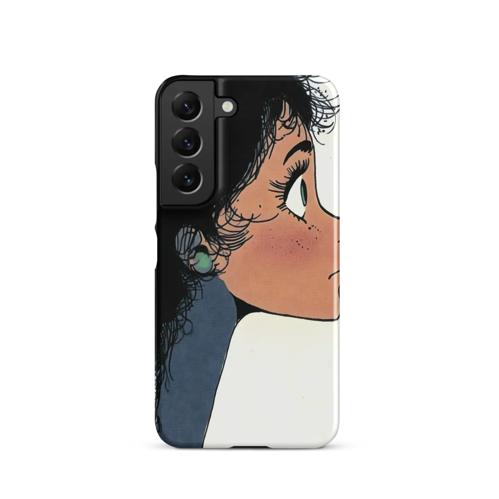 Whispers of Contemplation | Phone Case |  S22 | Snap Case | Matte