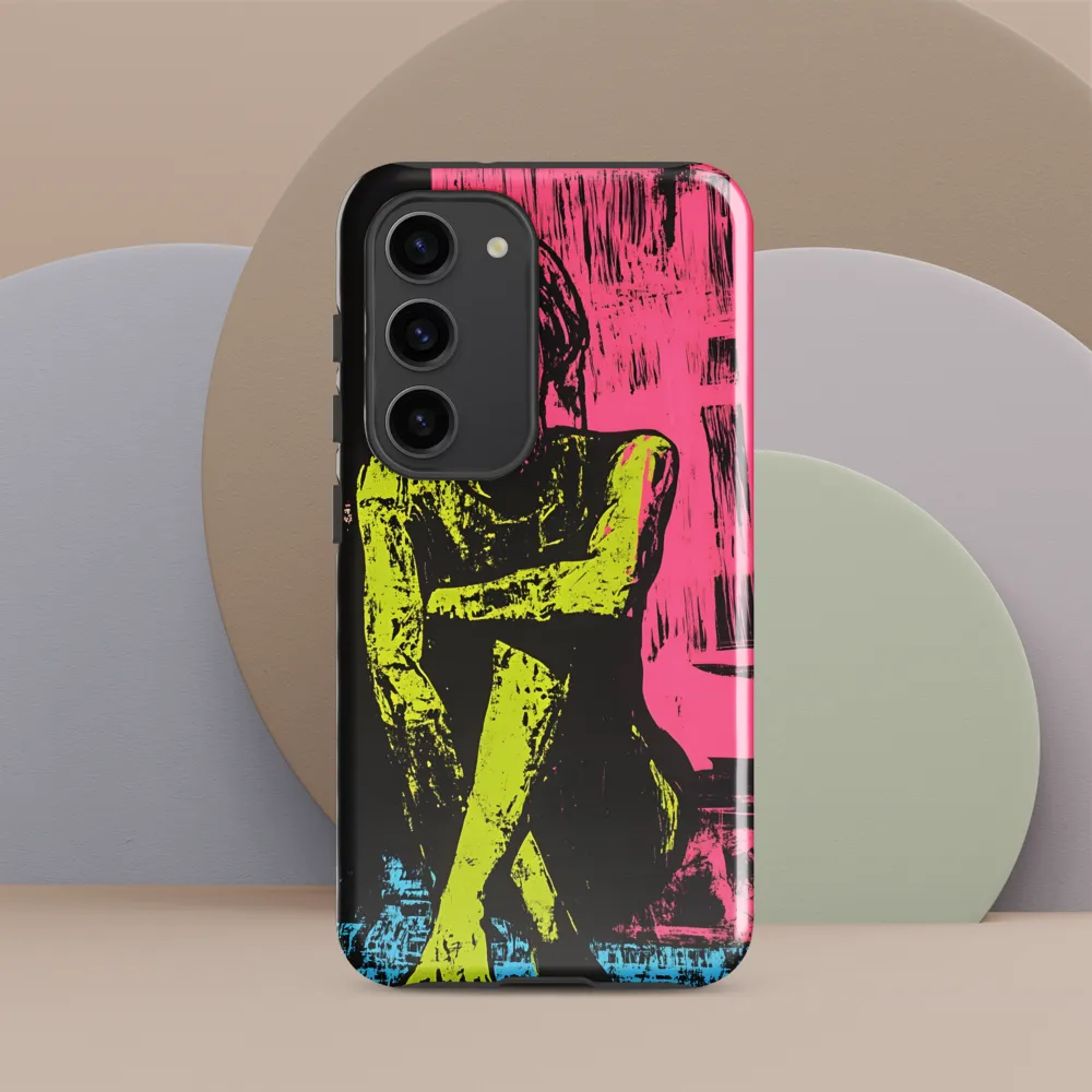 Contemplation in Neon