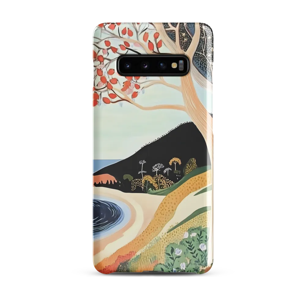 Tranquil Coastline Dream | Phone Case |  S10 Plus | Snap Case | Glossy