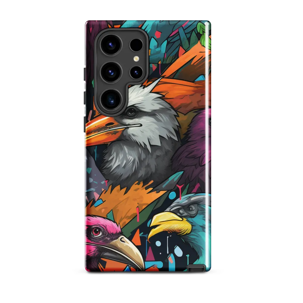 Avian Vortex: A Celebration of Color and Form