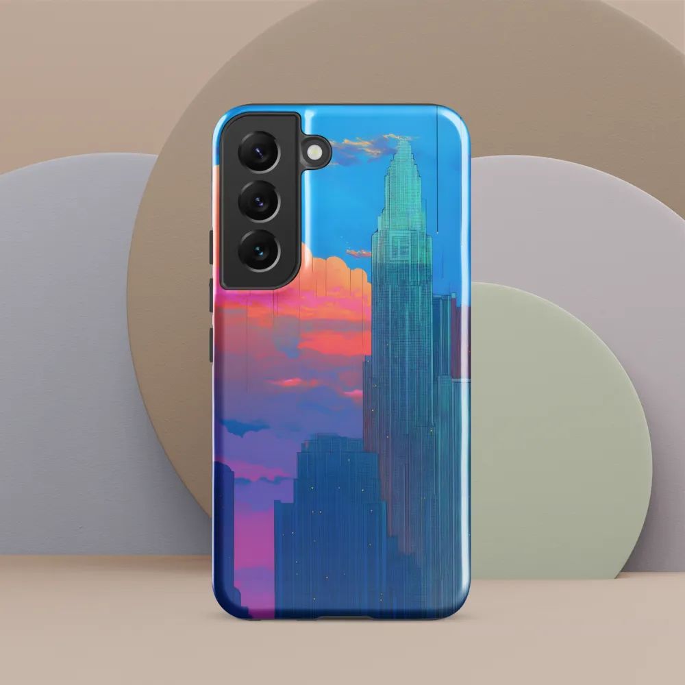 Twilight Reflections: A Digital Cityscape