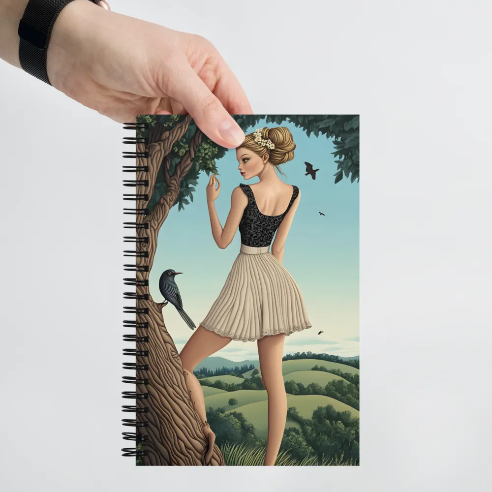 Whispers of Nature | Spiral Notebook