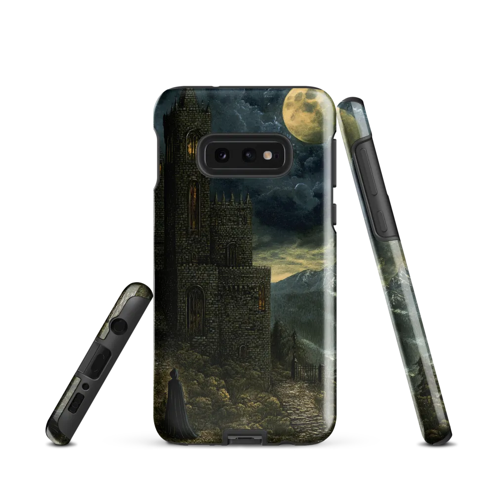 Whispers of the Moonlit Castle | Phone Case |  S10e | Tough Case | Glossy