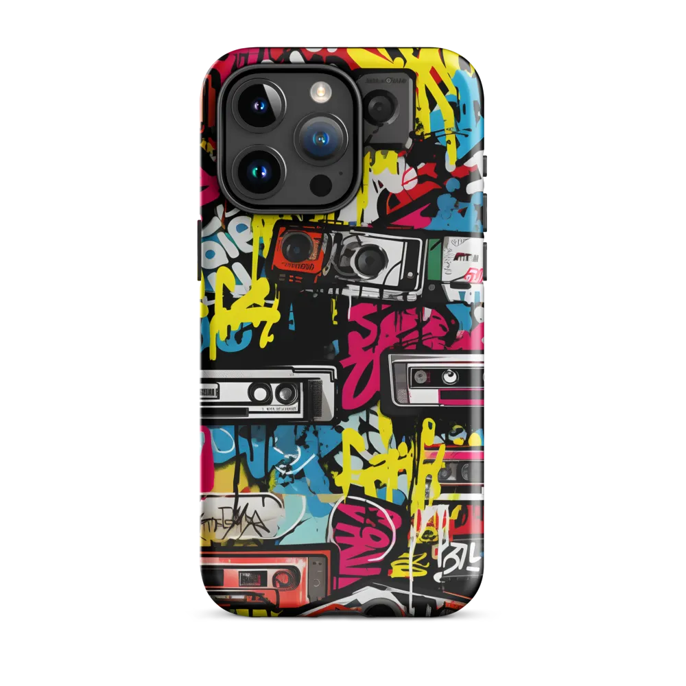 Urban Nostalgia: A Retro Cassette Explosion