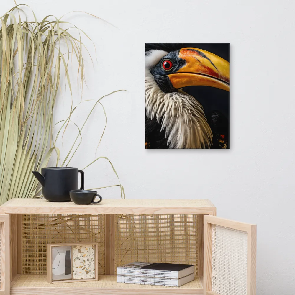 Majestic Hornbill Portrait