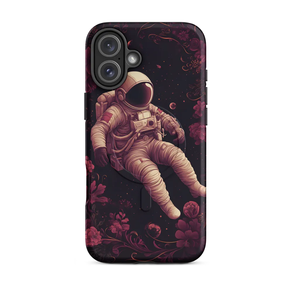 Cosmic Bloom: An Astronaut's Journey