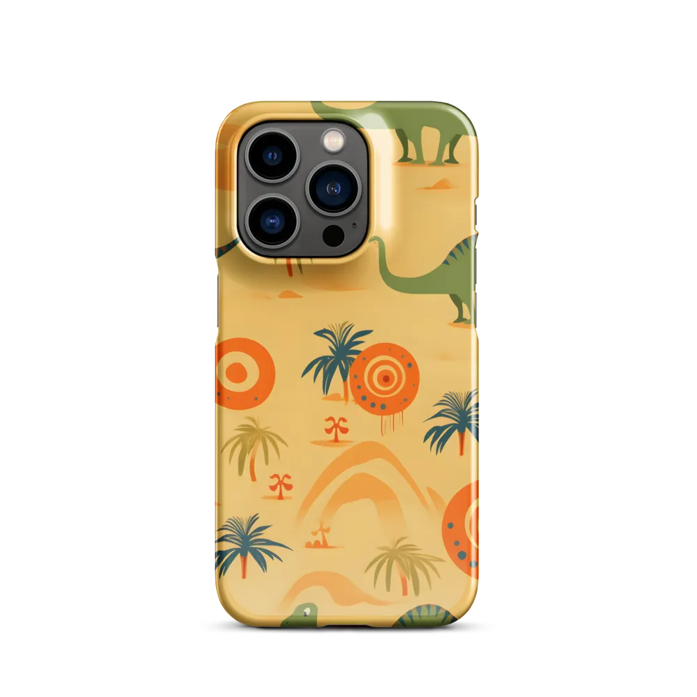 Prehistoric Playtime | Phone Case |  14 Pro | Snap Case | Glossy