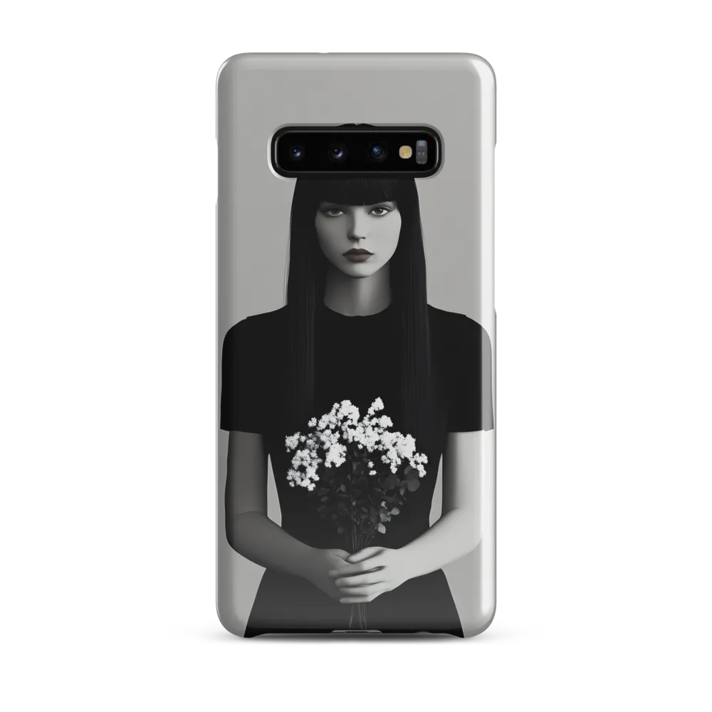 Monochrome Serenity | Phone Case |  S10 Plus | Snap Case | Glossy