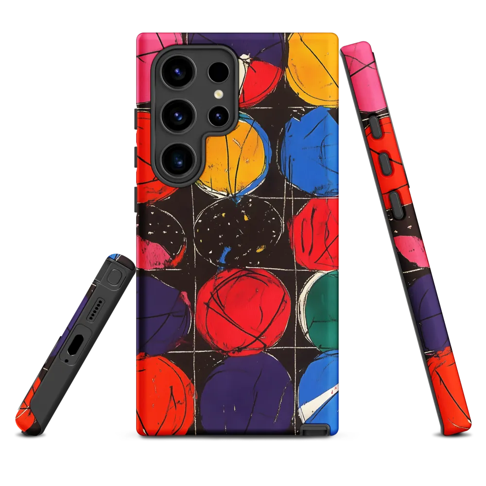 Colorful Circles in Abstract Harmony