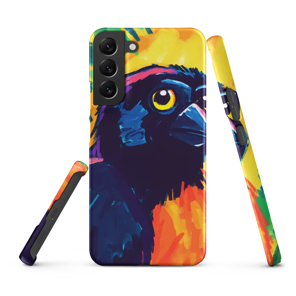 Vivid Avian Encounter