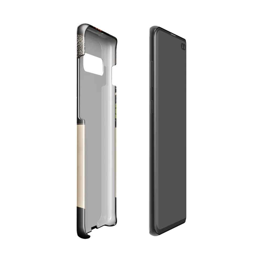 Coral Thoughts | Phone Case |  S10 | Snap Case | Glossy