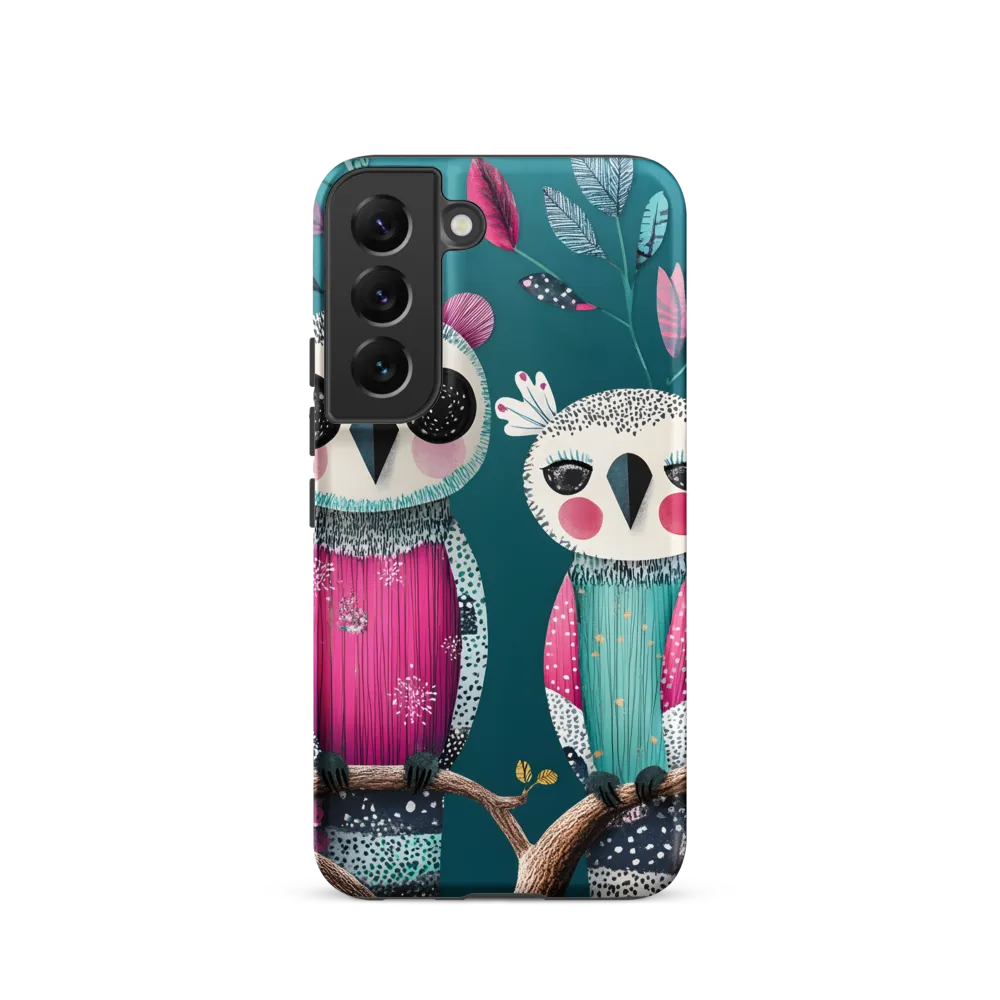 Whimsical Duo: A Celebration of Nature and Color