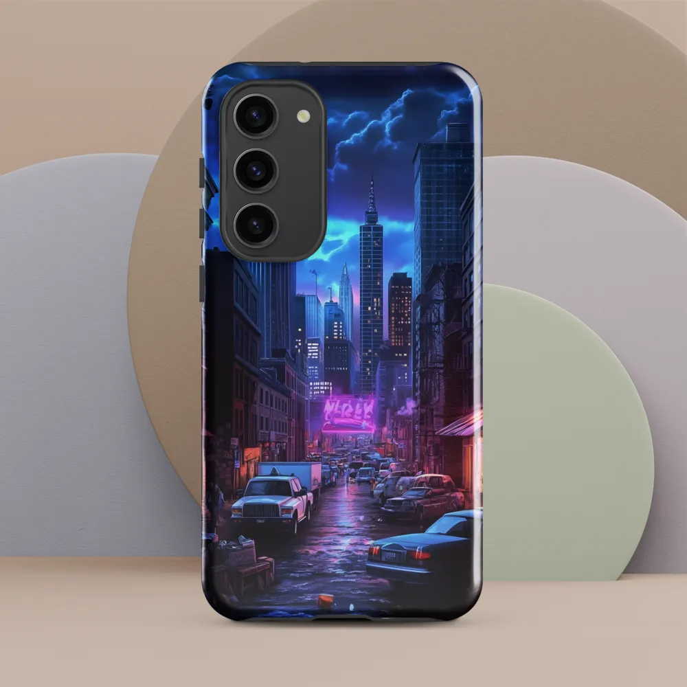 Urban Mystique: A Cyberpunk Night
