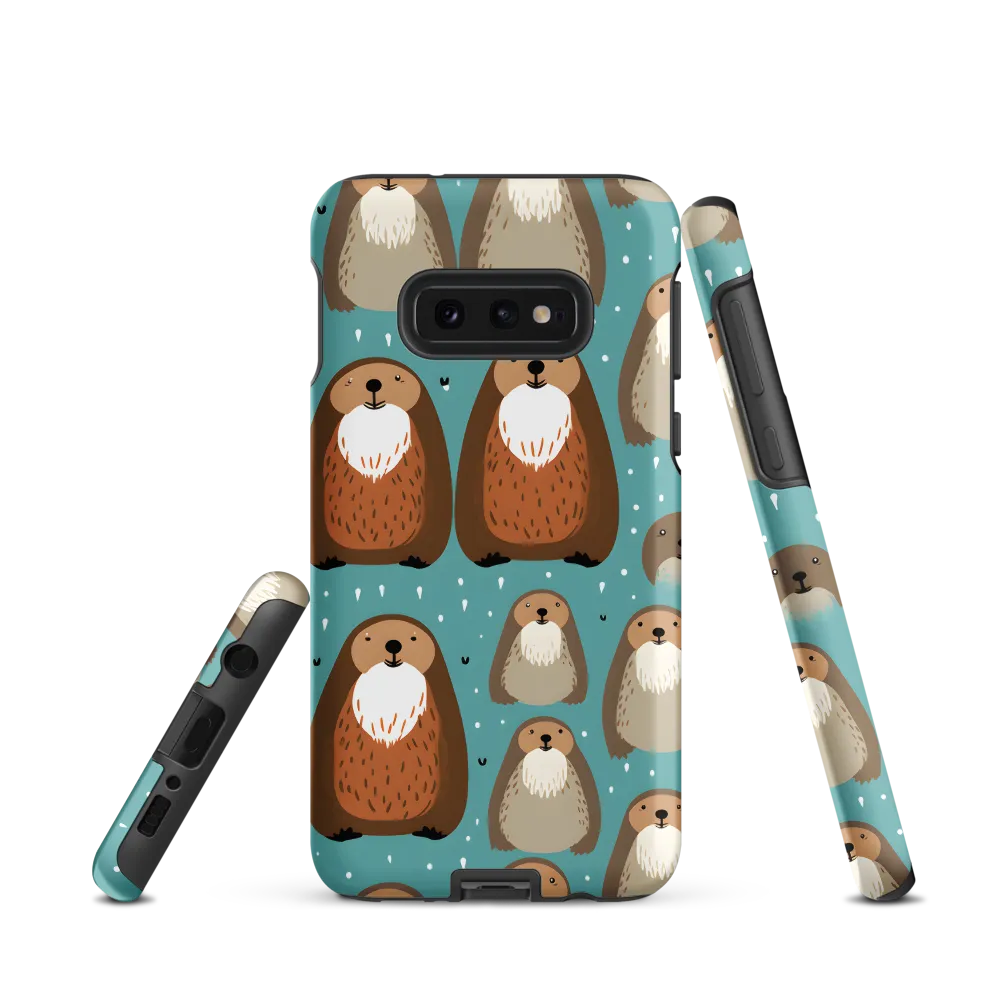 Whimsical Otter Pattern