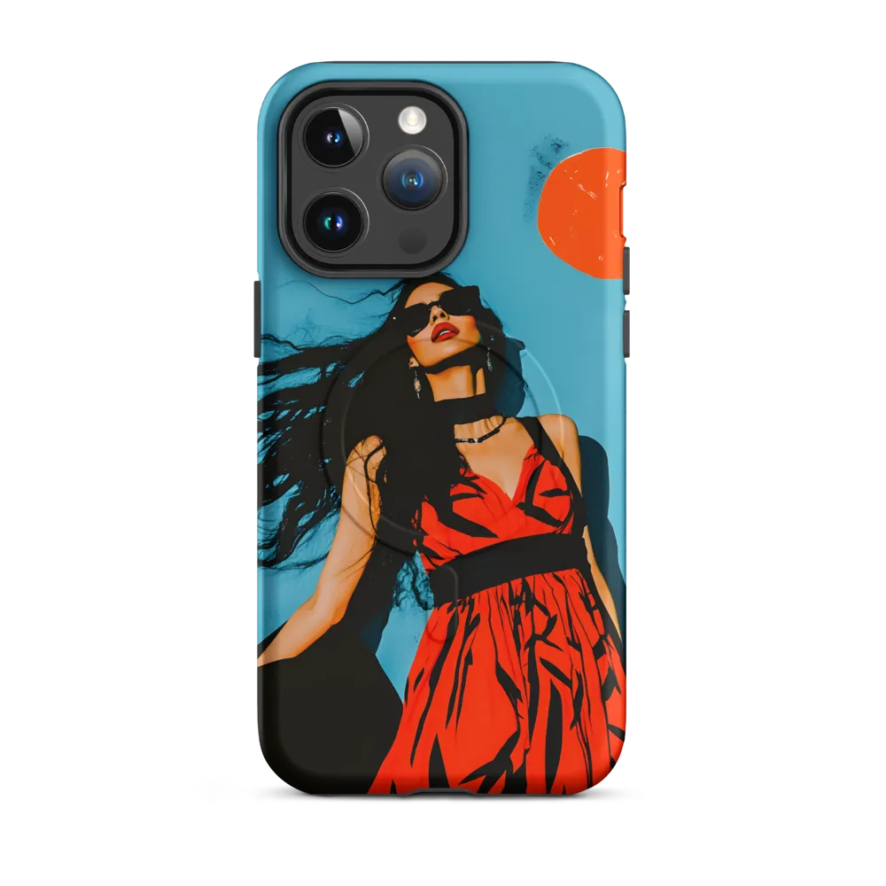Sunset in Fashion: A Modern Portrait
