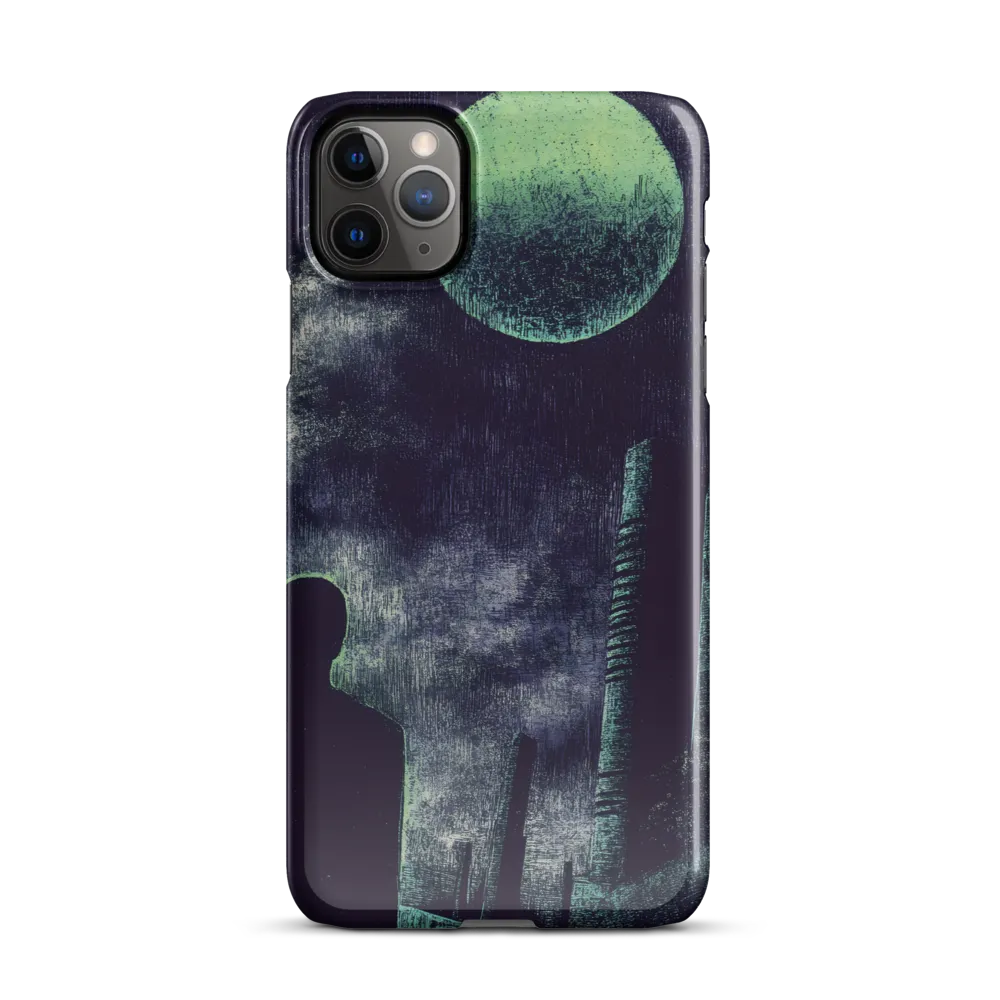 Lunar Solitude | Phone Case |  11 Pro Max | Snap Case | Glossy