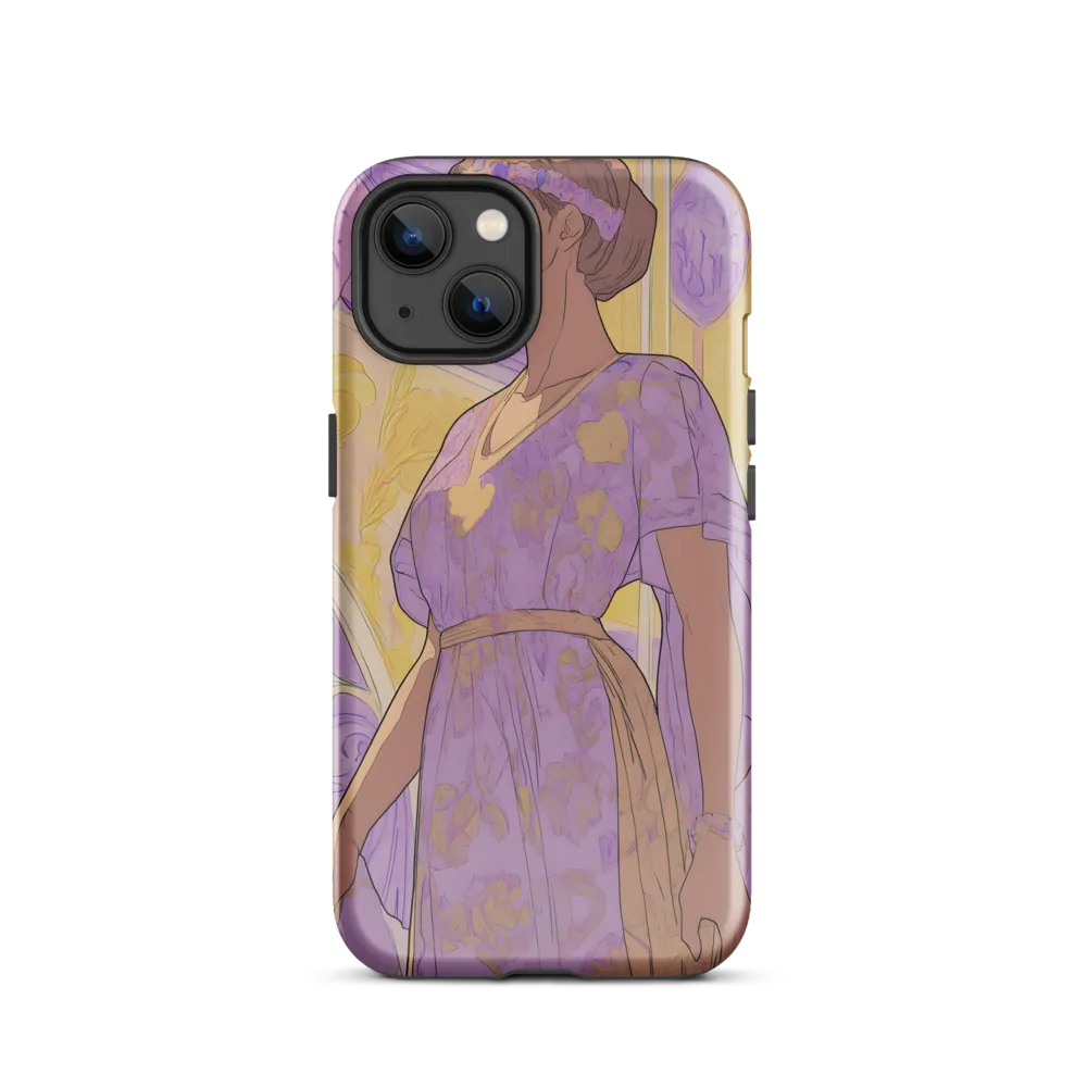 Elegance in Floral Harmony | Phone Case |  13 | Tough Case | Glossy