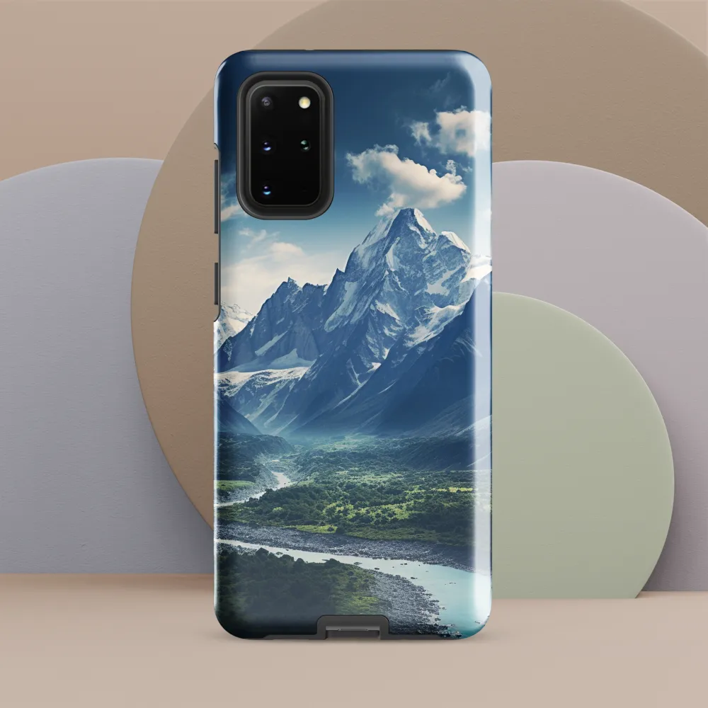 Majestic Serenity: A Landscape of Mountains and Rivers