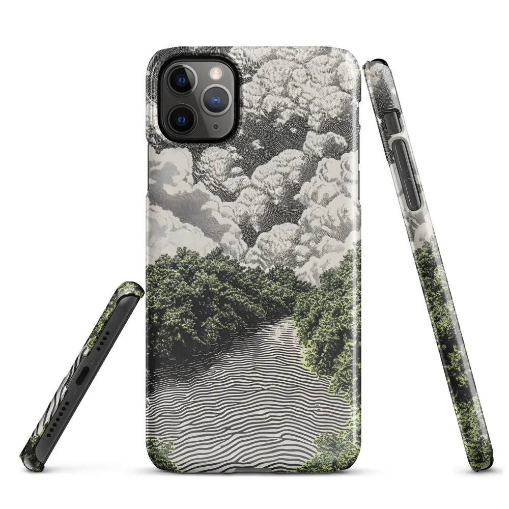 Waves of Serenity | Phone Case |  11 Pro Max | Snap Case | Glossy